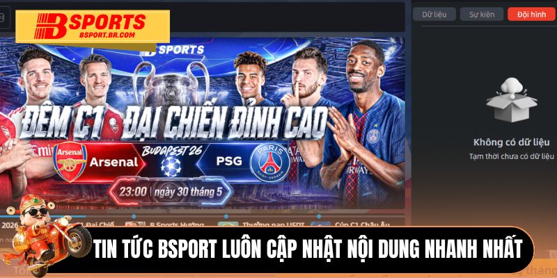 Tin tức Bsport luôn cập nhật nội dung nhanh nhất 